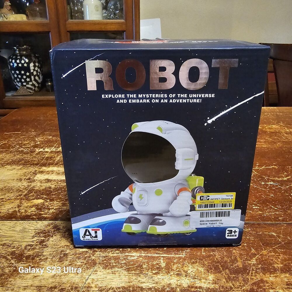 Smart Voice Control Robot For Kids 3+ Space Robot Toy